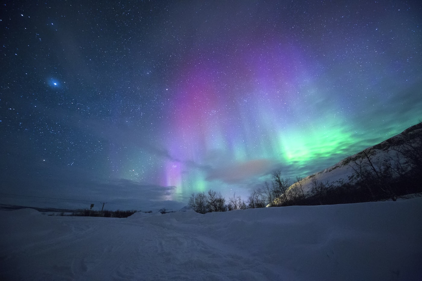 Nordlys over Lofoten